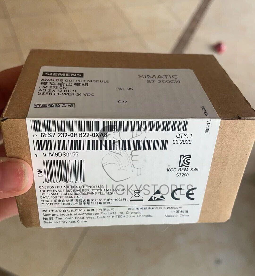 1PCS NEW SIEMENS 6ES7 232-0HB22-0XA8 Analog Input Module