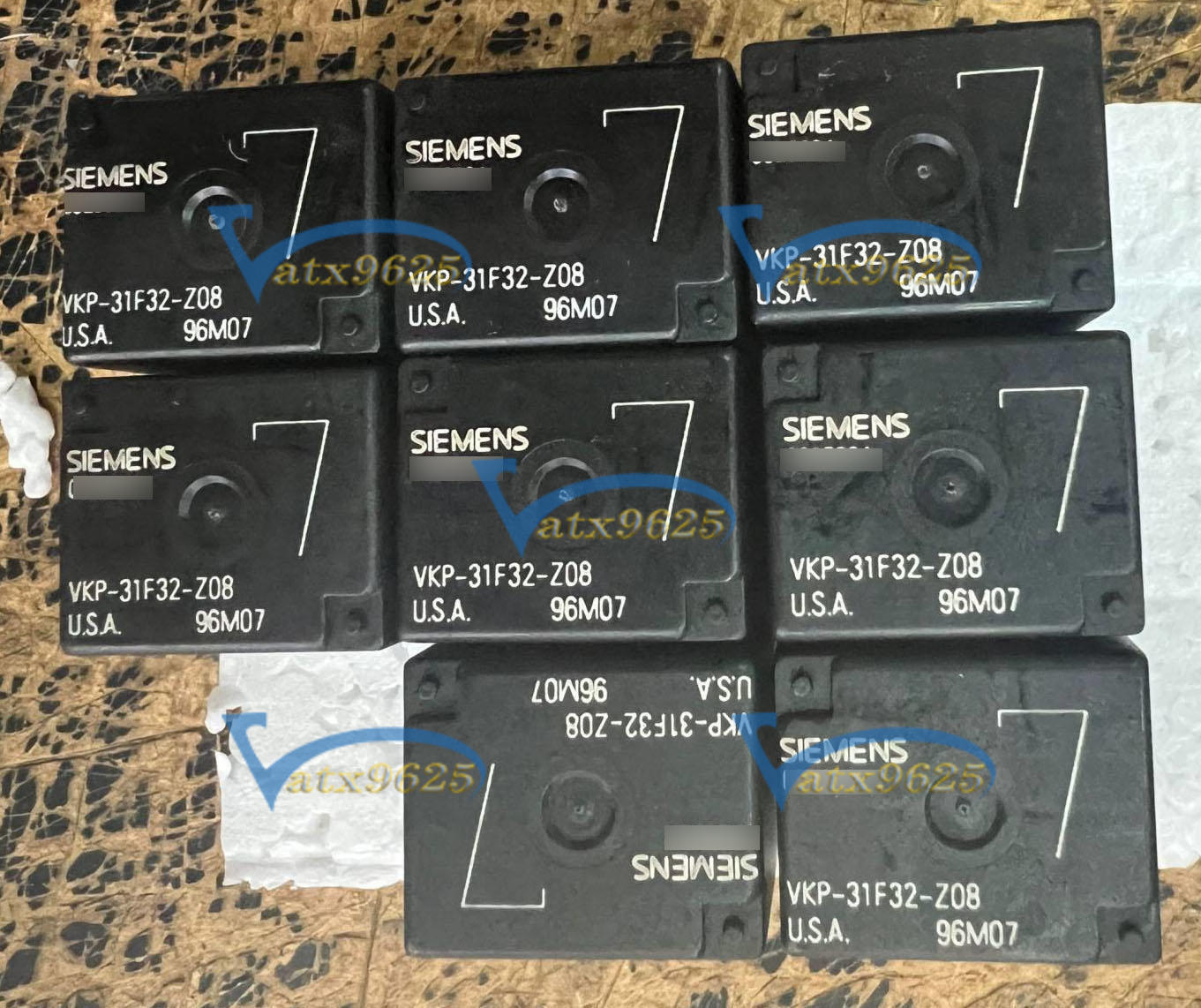 2PCS SIEMENS Relay 5Pins VKP-31F32-Z08 NEW