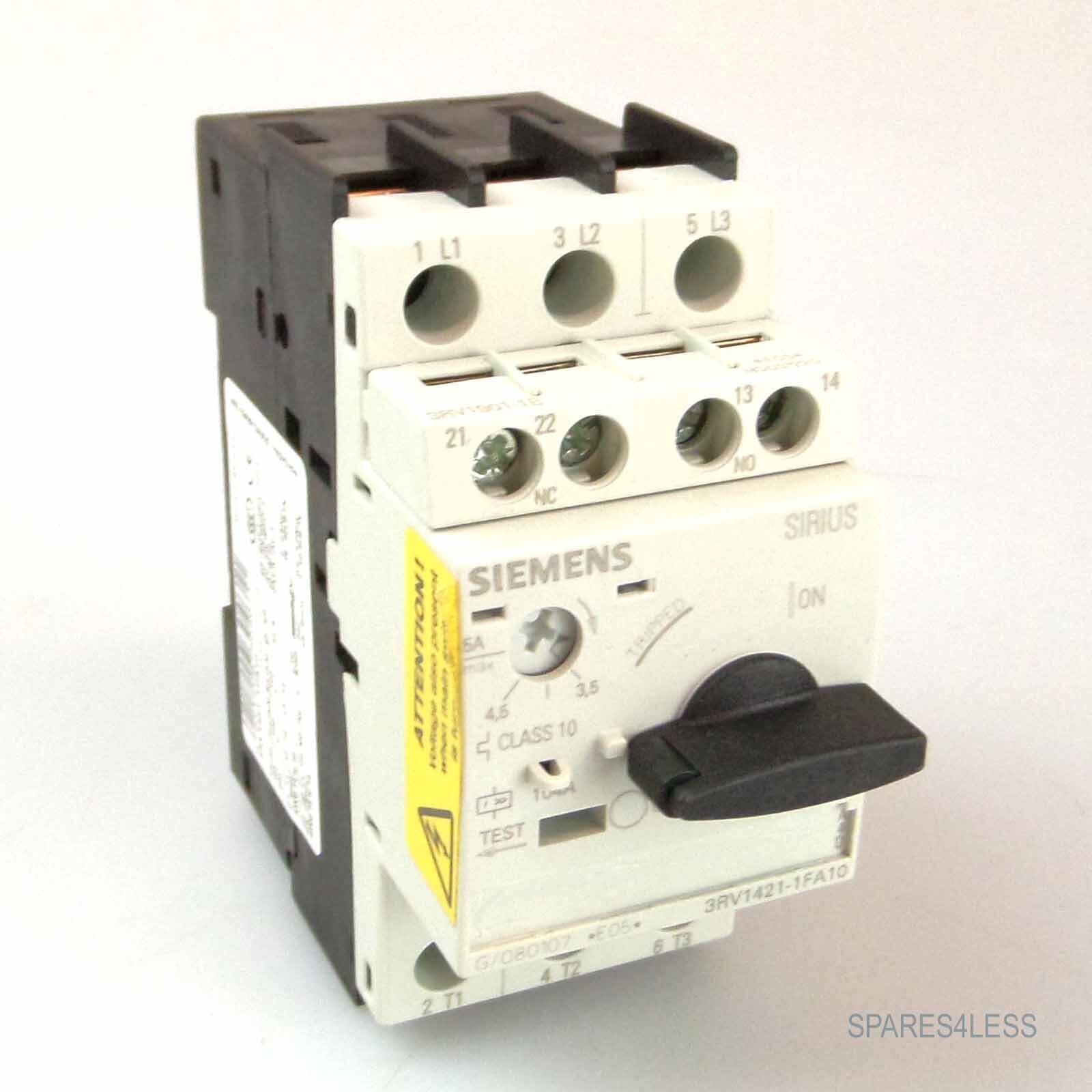 Siemens Circuit Breaker 3RV1421-1FA10 GEB