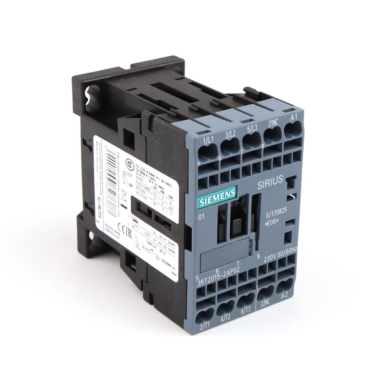 Siemens Power Contactor 3RT2015-2AP02 GEB