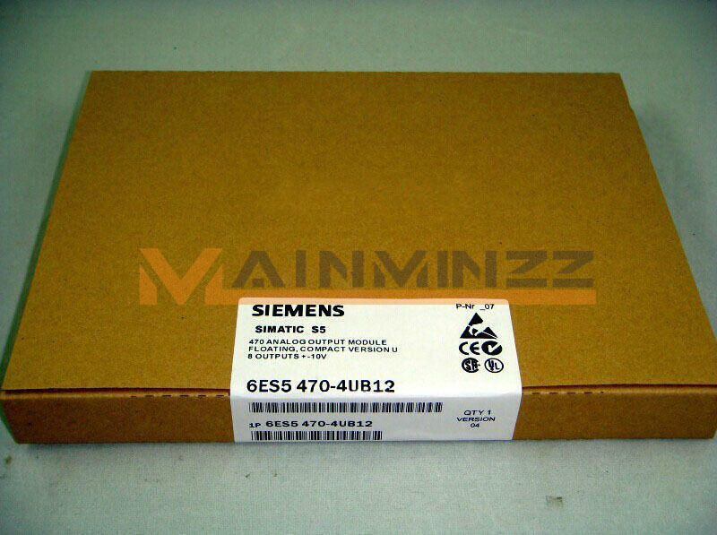 1X SIEMENS 6ES5470-4UB12 OUTPUT MODULE IN BOX