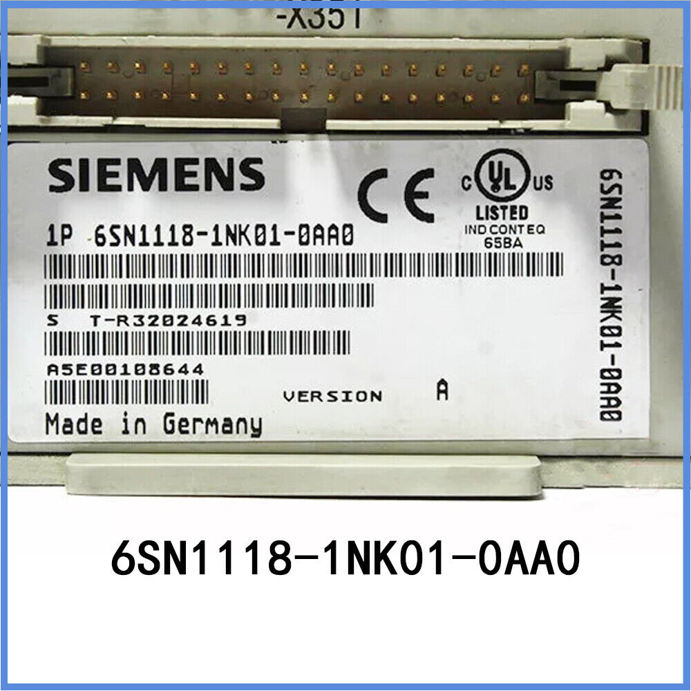 Original manufacturer 6SN1118-1NK01-0AA0 control module SIEMENS Fast Shipping