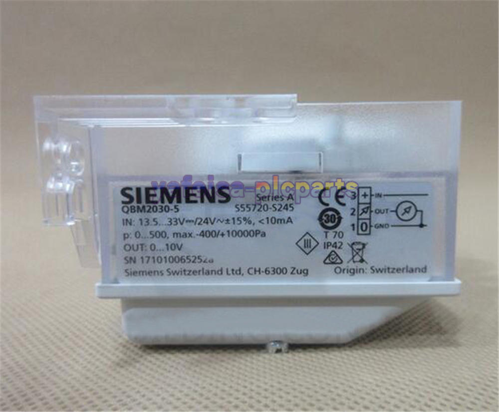 1PCS NEW SIEMENS Air Pressure Difference Sensor QBM2030-5