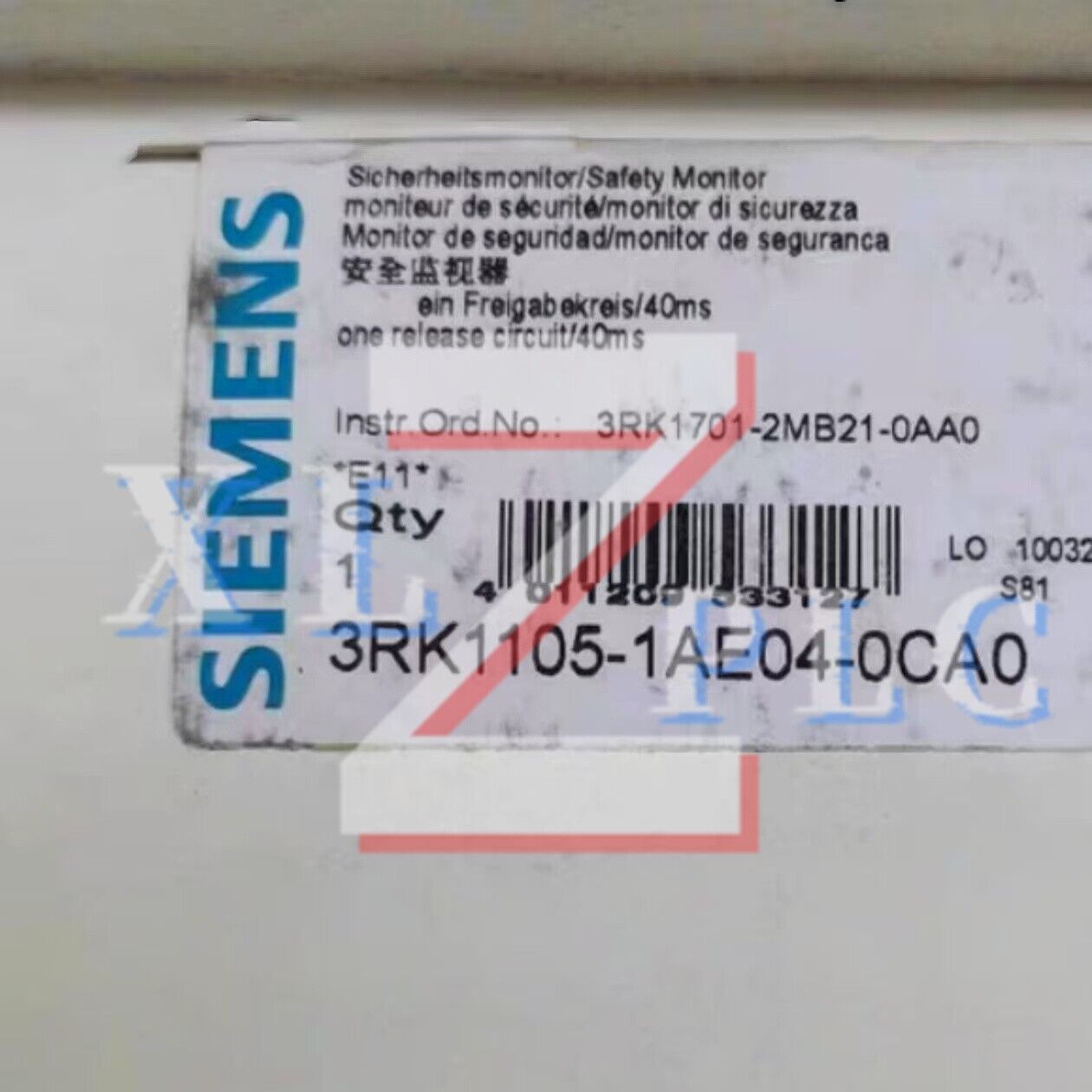 1PCS New SIEMENS 3RK1105-1AE04-0CA0 Safety Monitor In Box*