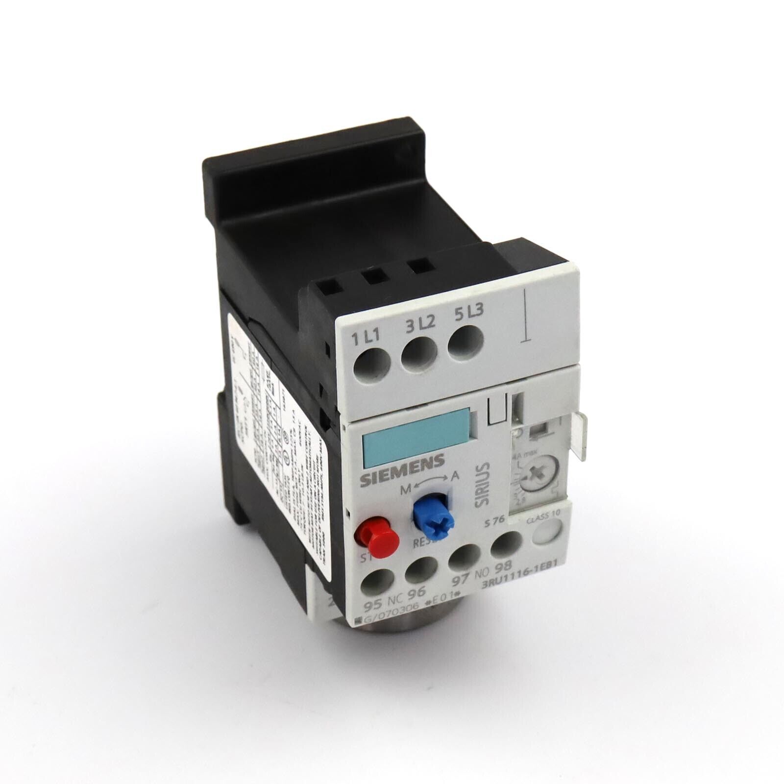 Siemens Overload Relay 3RU1116-1EB1 GEB