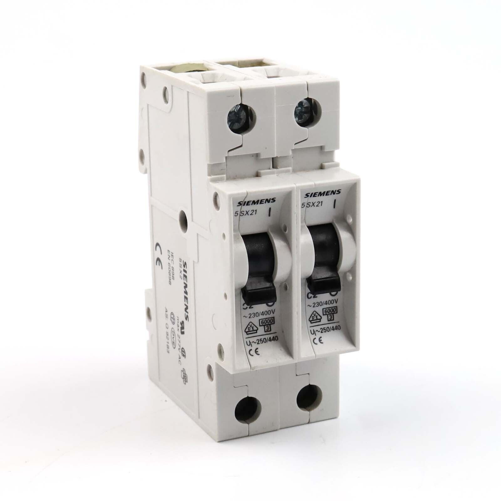 Siemens Circuit Breaker 5SX2102-7 (2pcs) GEB