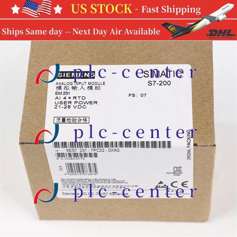 NEW siemens hot resistance 6ES7 231-22-0XA0 6ES7231-22-0XA0