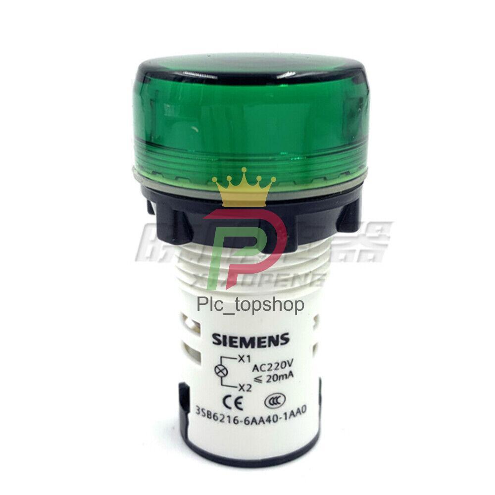 Brand New SIEMENS Panel Indicator 3SB6216-6AA40-1AA0 Green 3SB62D6G 5PCS
