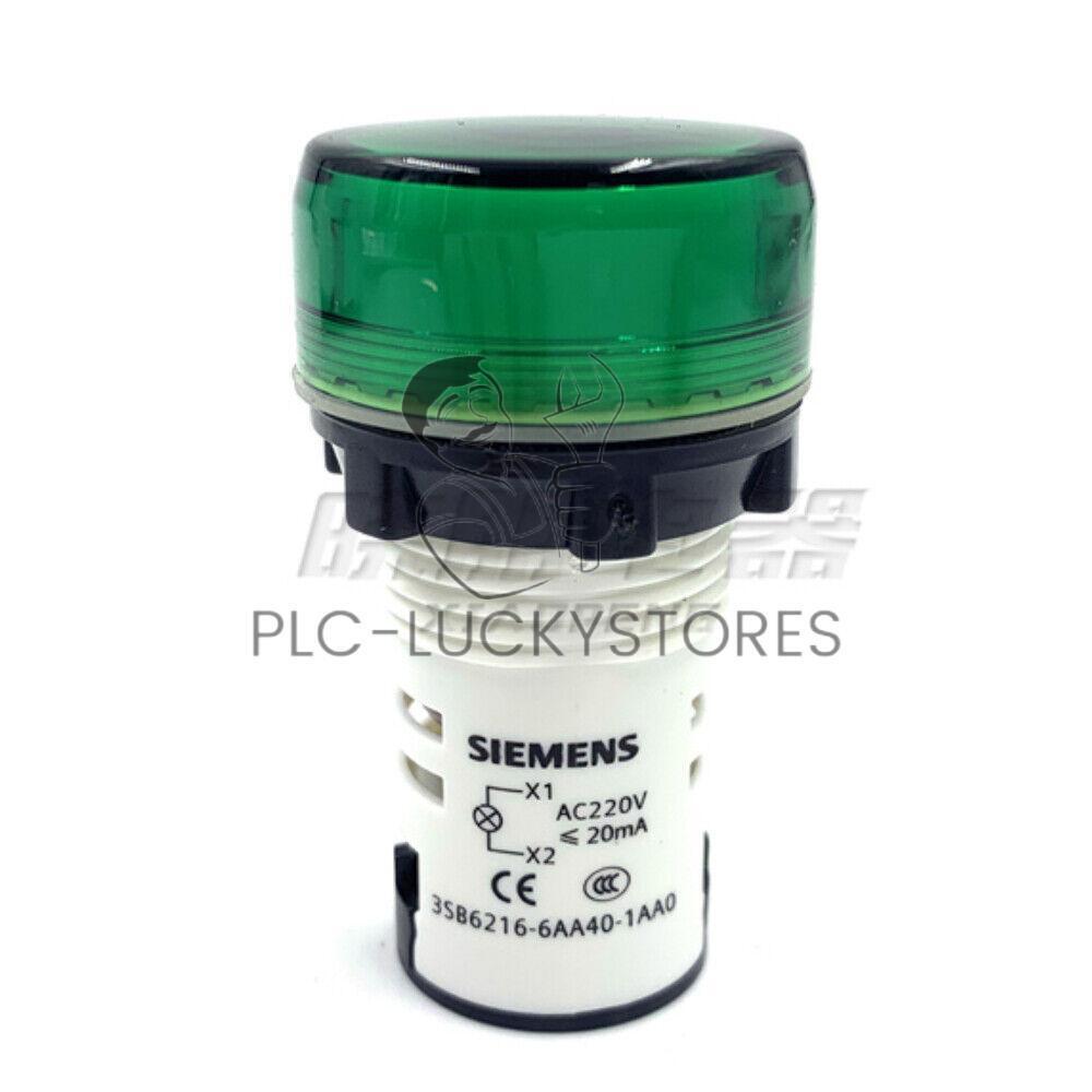 NEW SIEMENS Panel Indicator 3SB6216-6AA40-1AA0 Green 3SB62D6G 5PCS