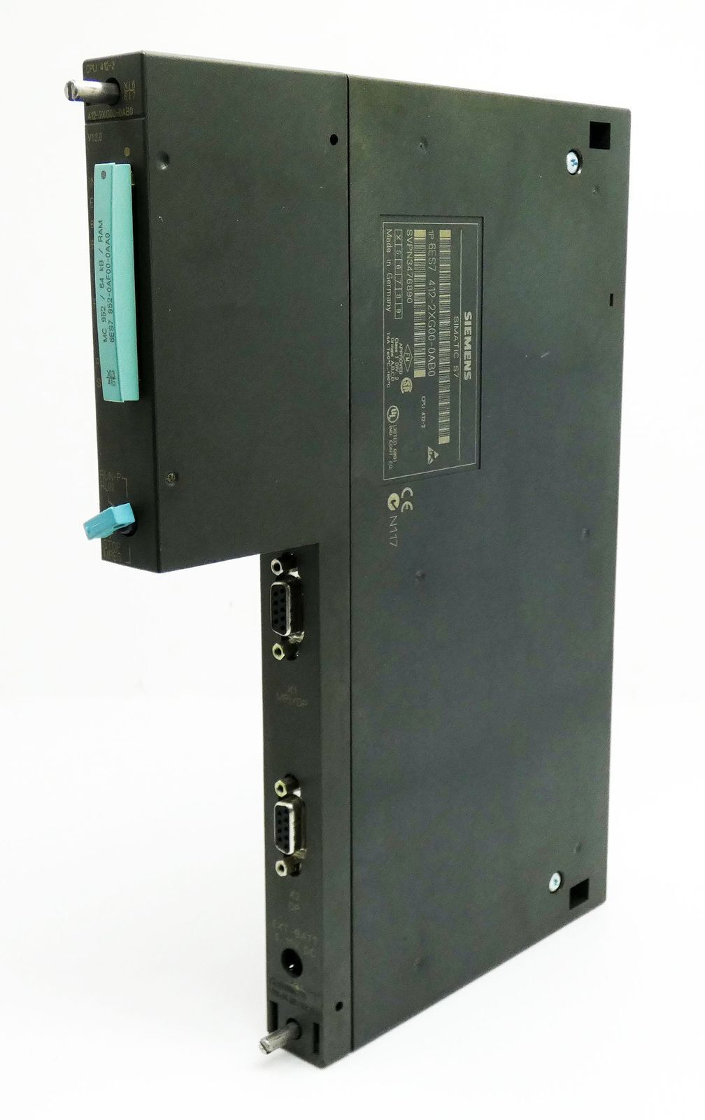 Siemens Simatic S7 6ES7 412-2XG00-0AB0 E:4 V1.2.0 CPU 412-2 + 64kB MMC -used-