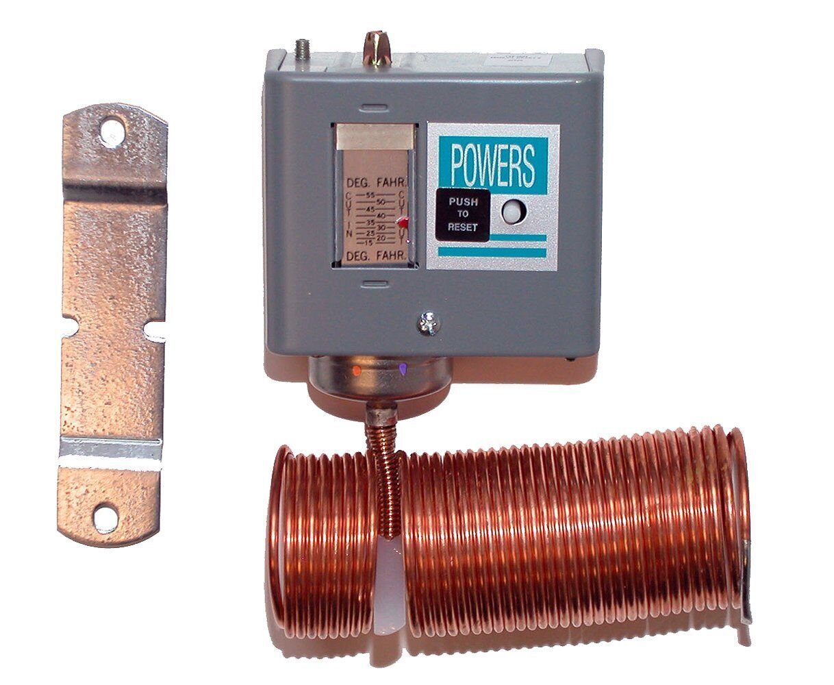 Siemens 134-1504 DPST 4-wire 2-circuit, Manual Reset Low Temp Detection Line ...