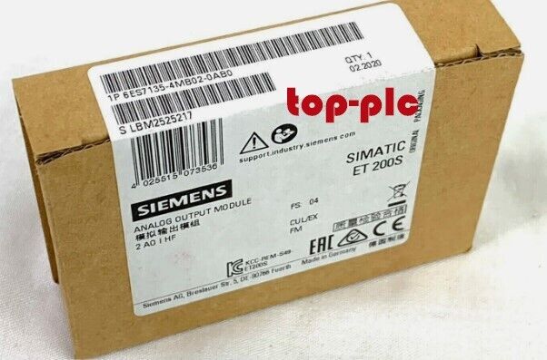 New Siemens 6ES7 135-4MB02-0AB0 / 6ES7 135-4MB02-0AB0 Analog Output Module