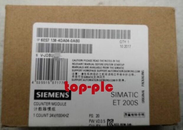 New Siemens 6ES7 138-4DA04-0AB0 / 6ES7 138-4DA04-0AB0 Counter Module