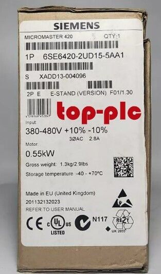 New Siemens 6SE6 420-2UD15-5AA1 / 6SE6 420-2UD15-5AA1 Module