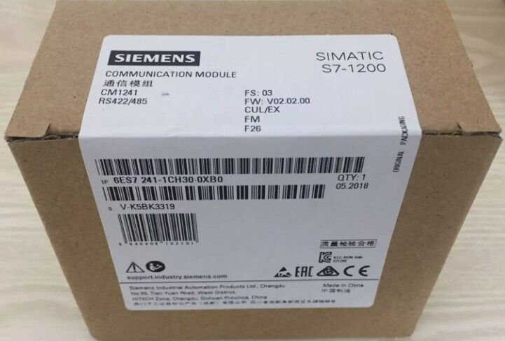 New Siemens 6ES7 241-1CH30-0XB0 / 6ES7241-1CH30-0XB0 PLC Module