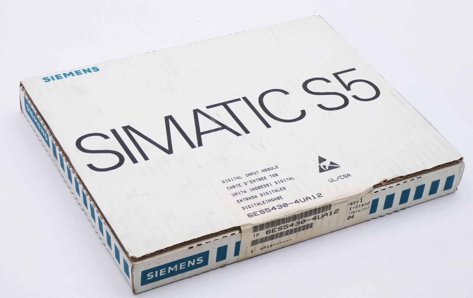 Siemens Simatic S5 6ES5 430-4UA12 E:04 Dig. Input Module -sealed-