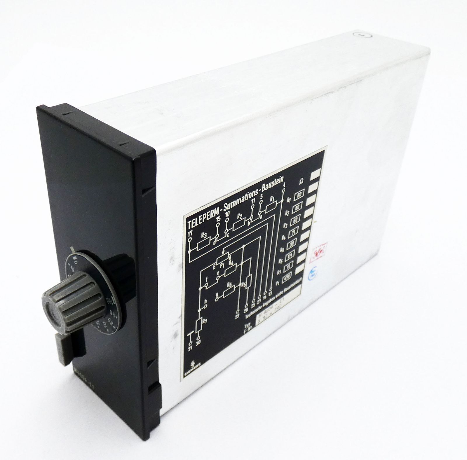 Siemens Teleperm M4004-E1 M 4004-E1 Summation Module -Unused-