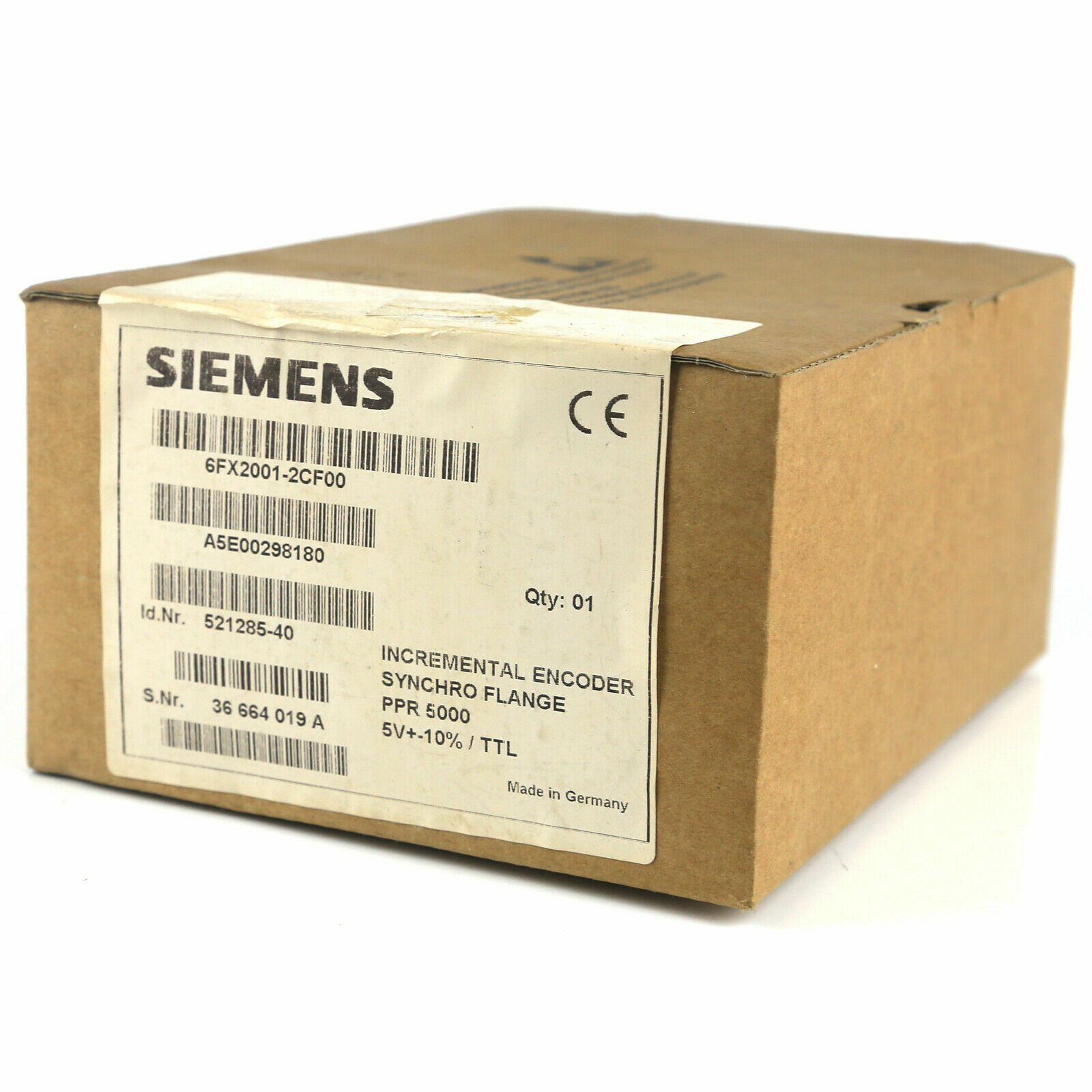 NEW SIEMENS encoder 6FX2001-2CF00 6FX20012CF00
