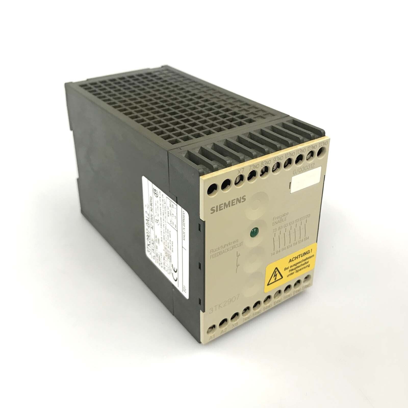 Siemens Contactor Safety Combination 3TK2907-0AL2 GEB