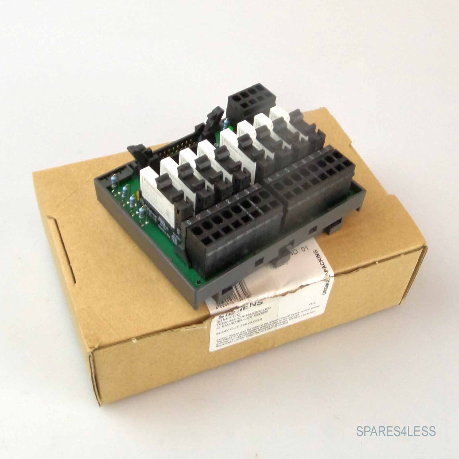 Siemens Terminal Block 6ES7 924-0BD10-0BB0 Original Packaging