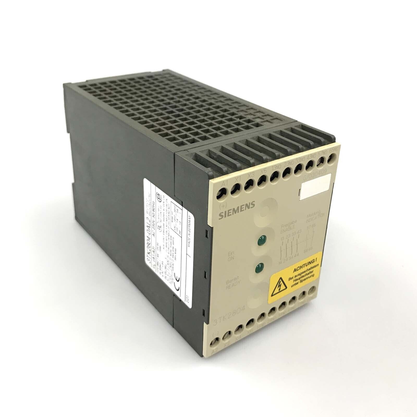 Siemens Contactor Safety Combination 3TK2804-0AL2 GEB