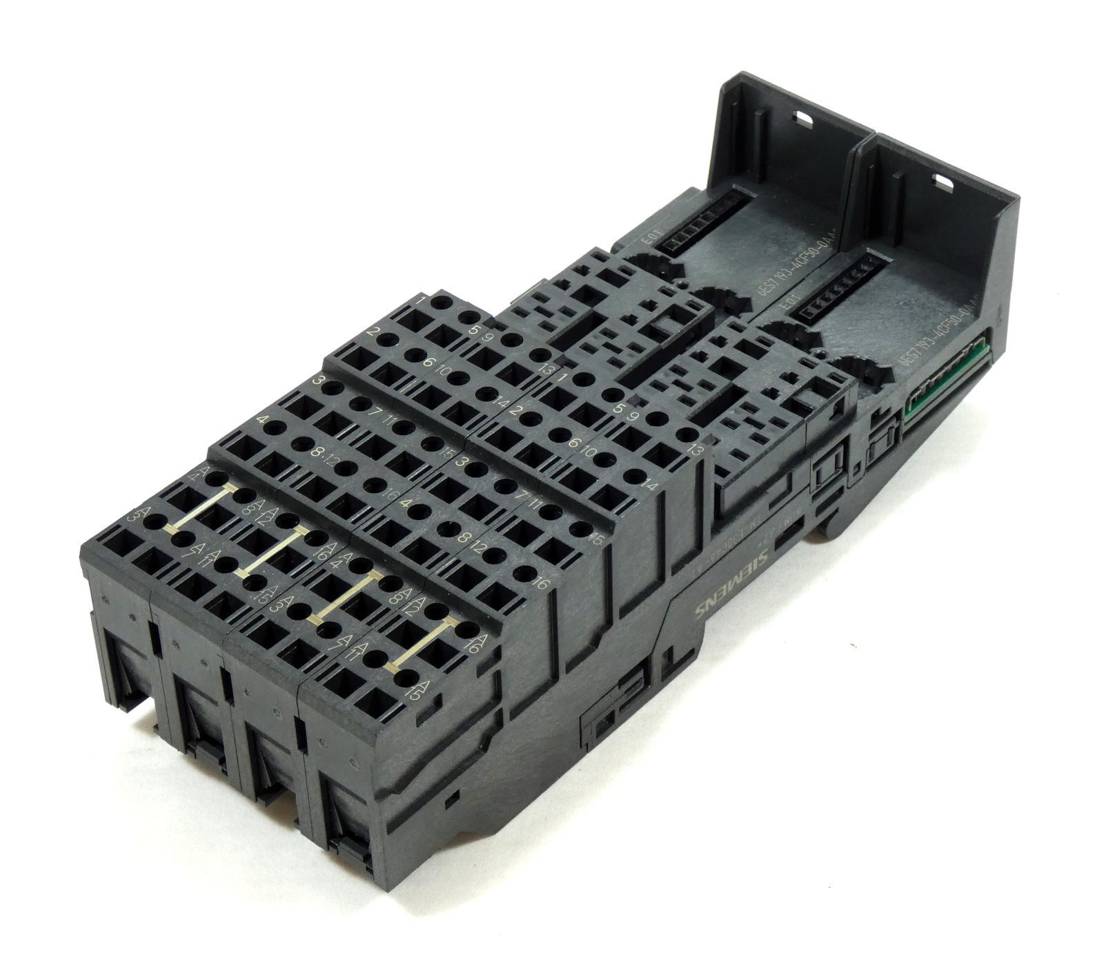 2x Siemens Simatic S7 6ES7 193-4CF50-0AA0 E-Stand: 01 -Unused-