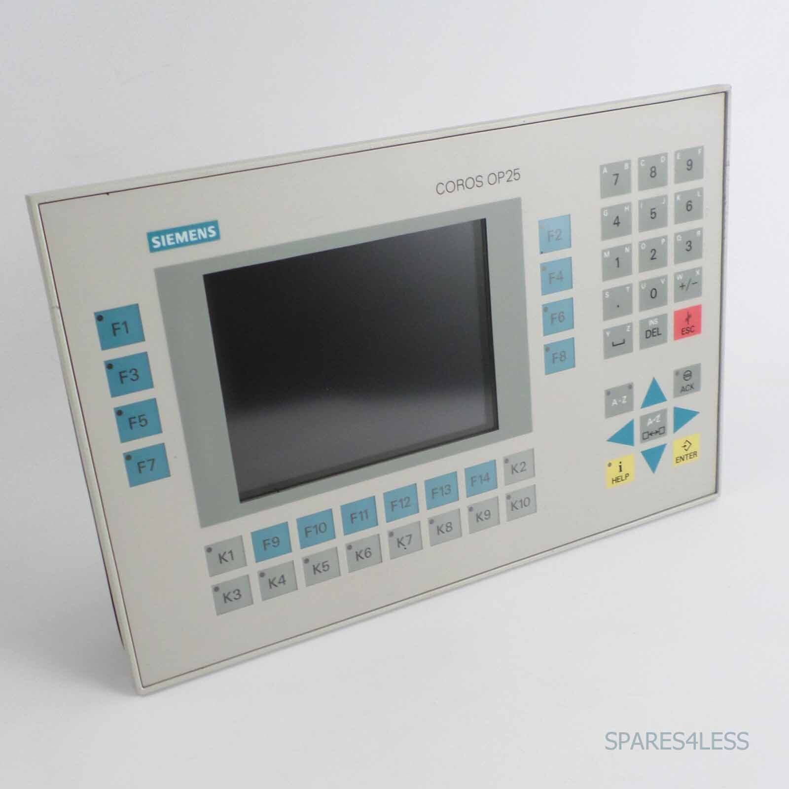 Siemens Simatic Coros OP25 OP25-A 6AV3525-1EA01-0AX0 GEB