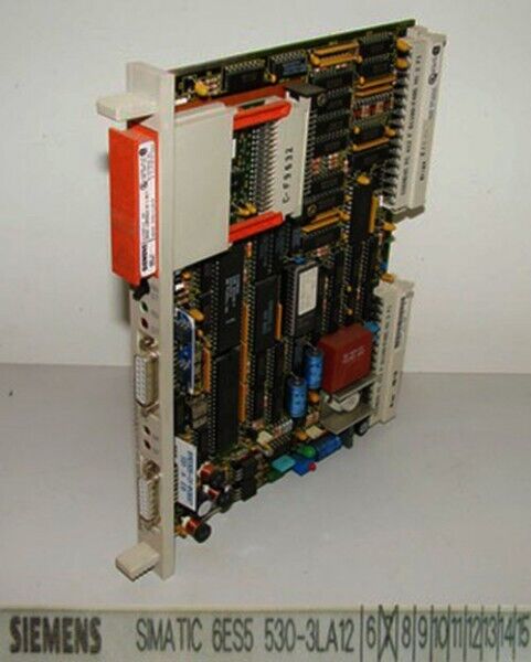 Siemens Simatic S5 6ES5530-3LA12 6ES5 530-3LA12 E:7 inc EPROM 6ES5375-1LA15 -