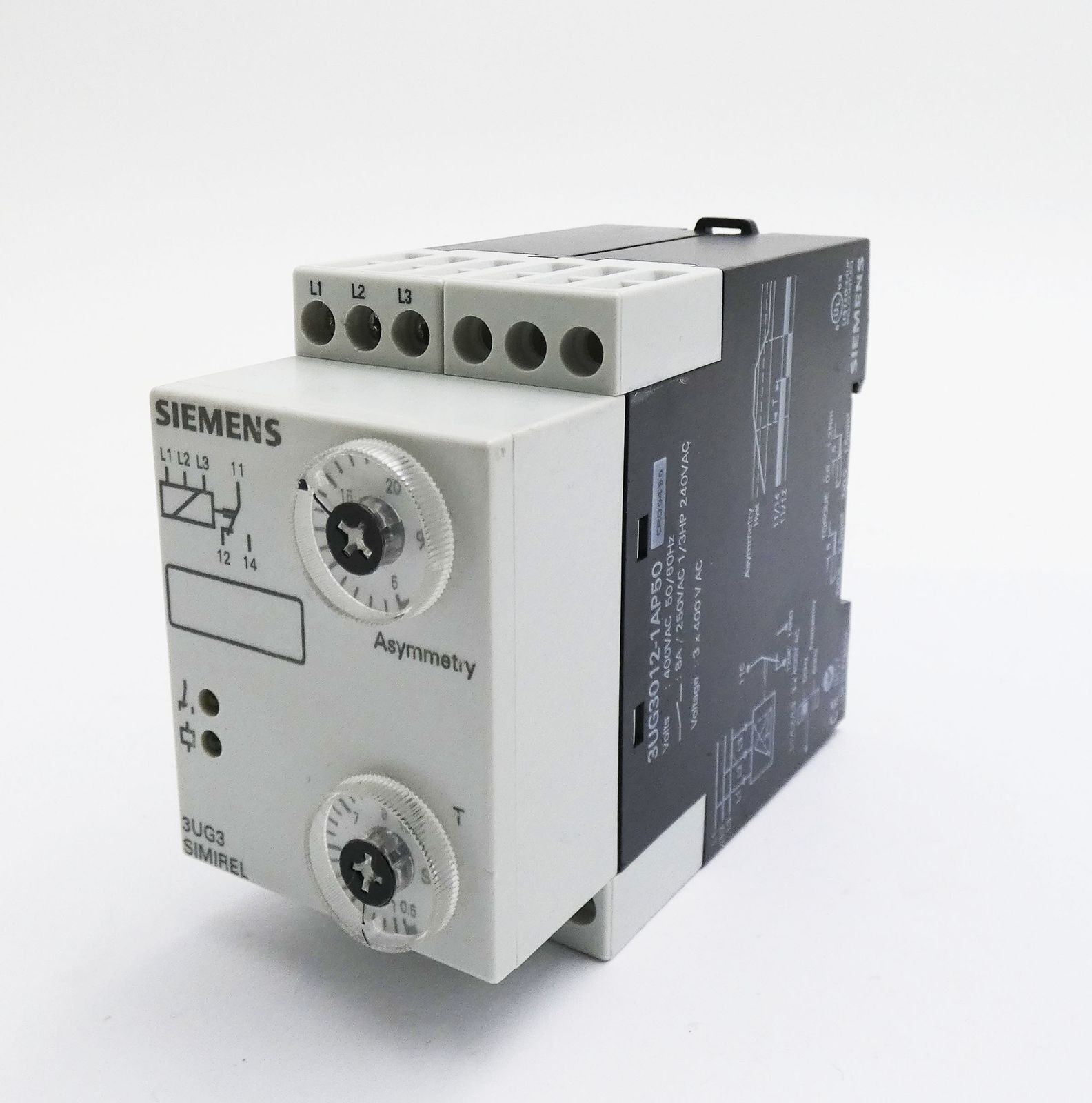 Siemens Simirel 3UG3 3UG3012-1AP50 Monitoring Relay -used-