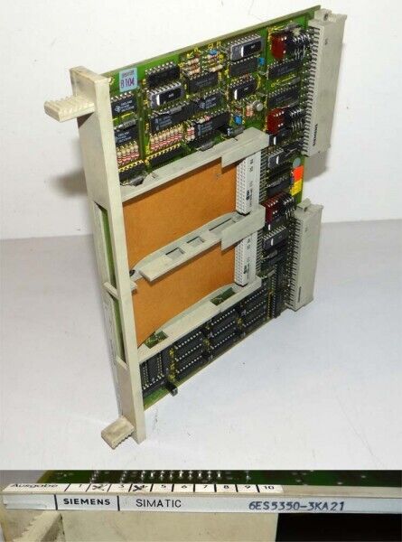Siemens Simatic S5 6ES5 350-3KA21 6ES5350-3KA21 E-Stand: 4 -used-