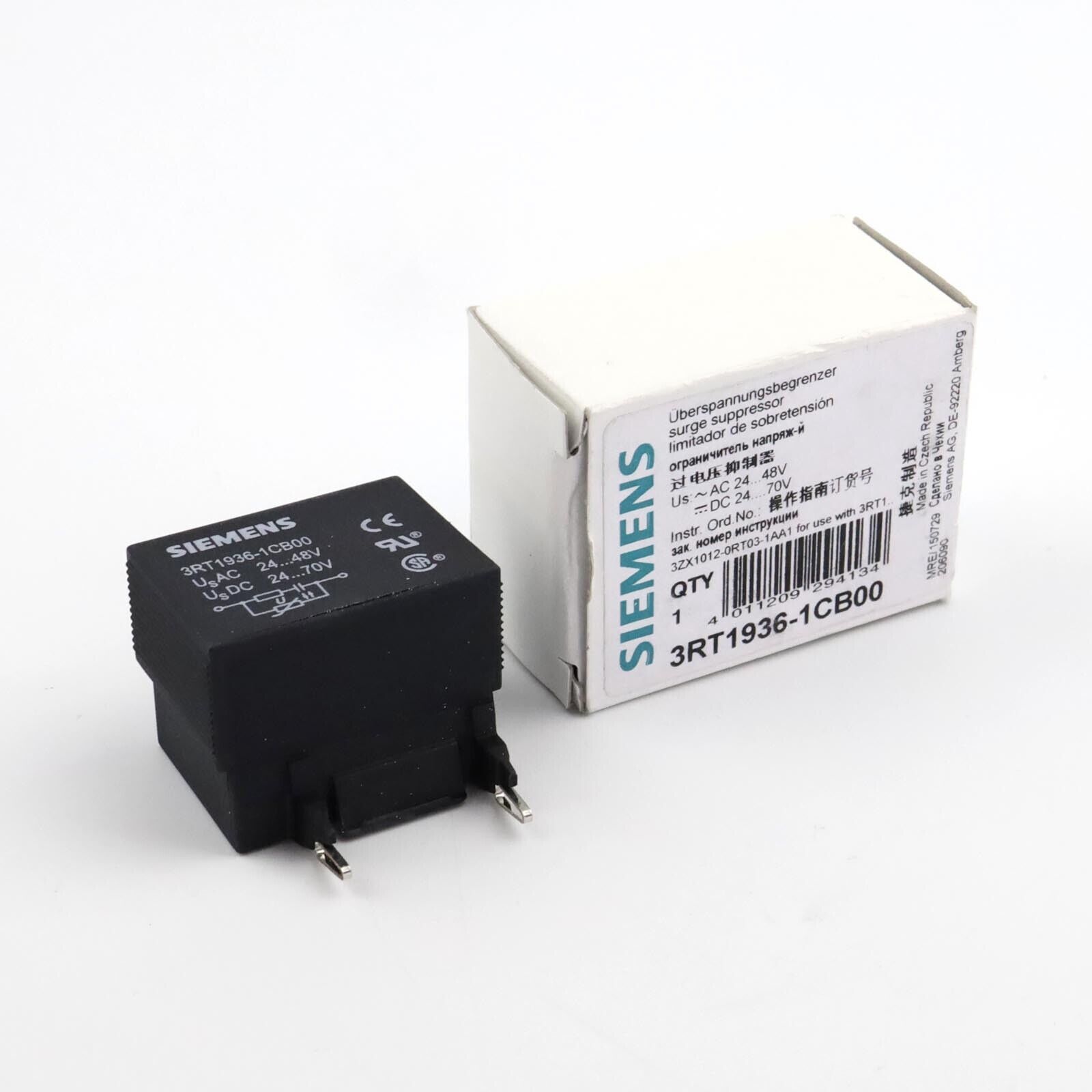 Siemens surge limiter 3RT1936-1CB00 original packaging