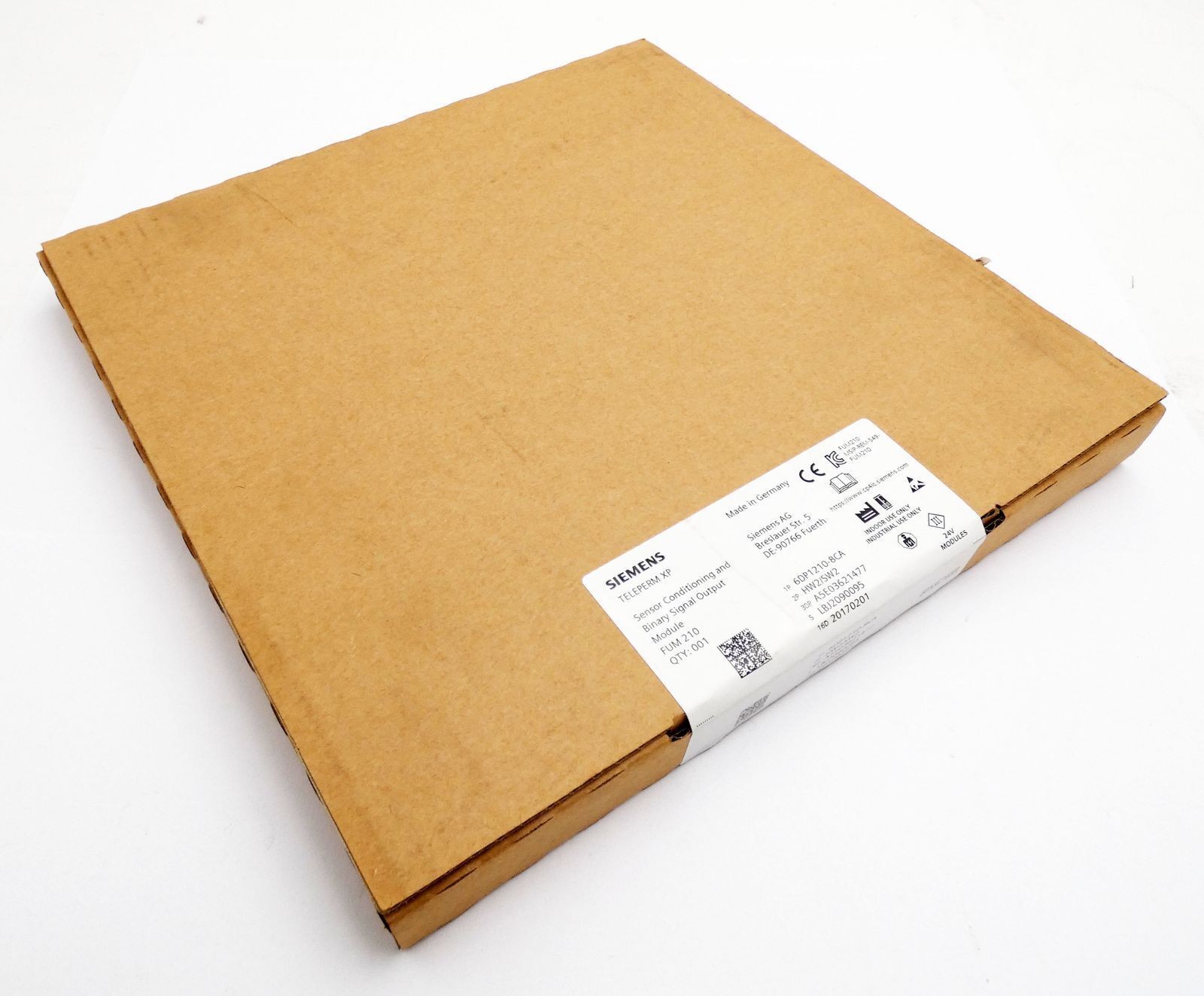 Siemens TELEPERM XP 6DP1210-8CA HW:2/SW:2 FUM 210 -SEALED-