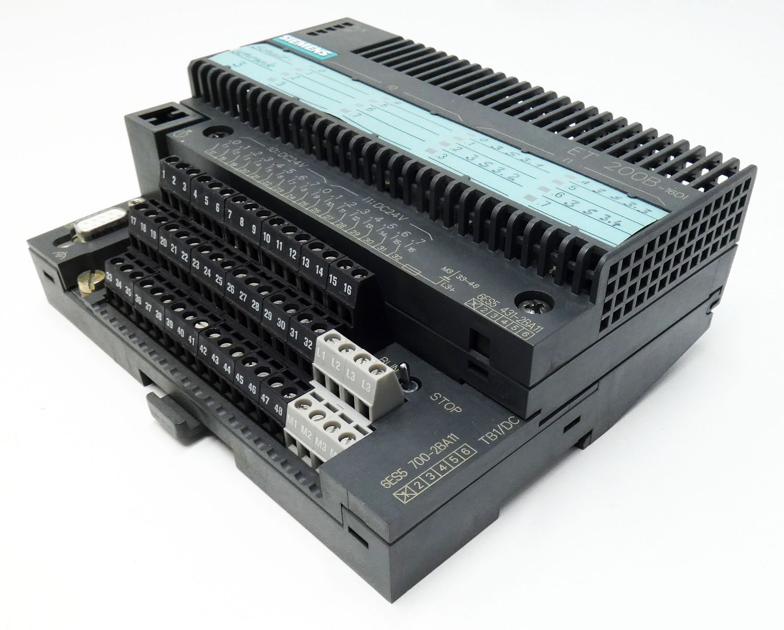 Siemens 6ES5 431-2BA11 E:01 + 6ES5 700-2BA11 E:01 Electronics Module -used-