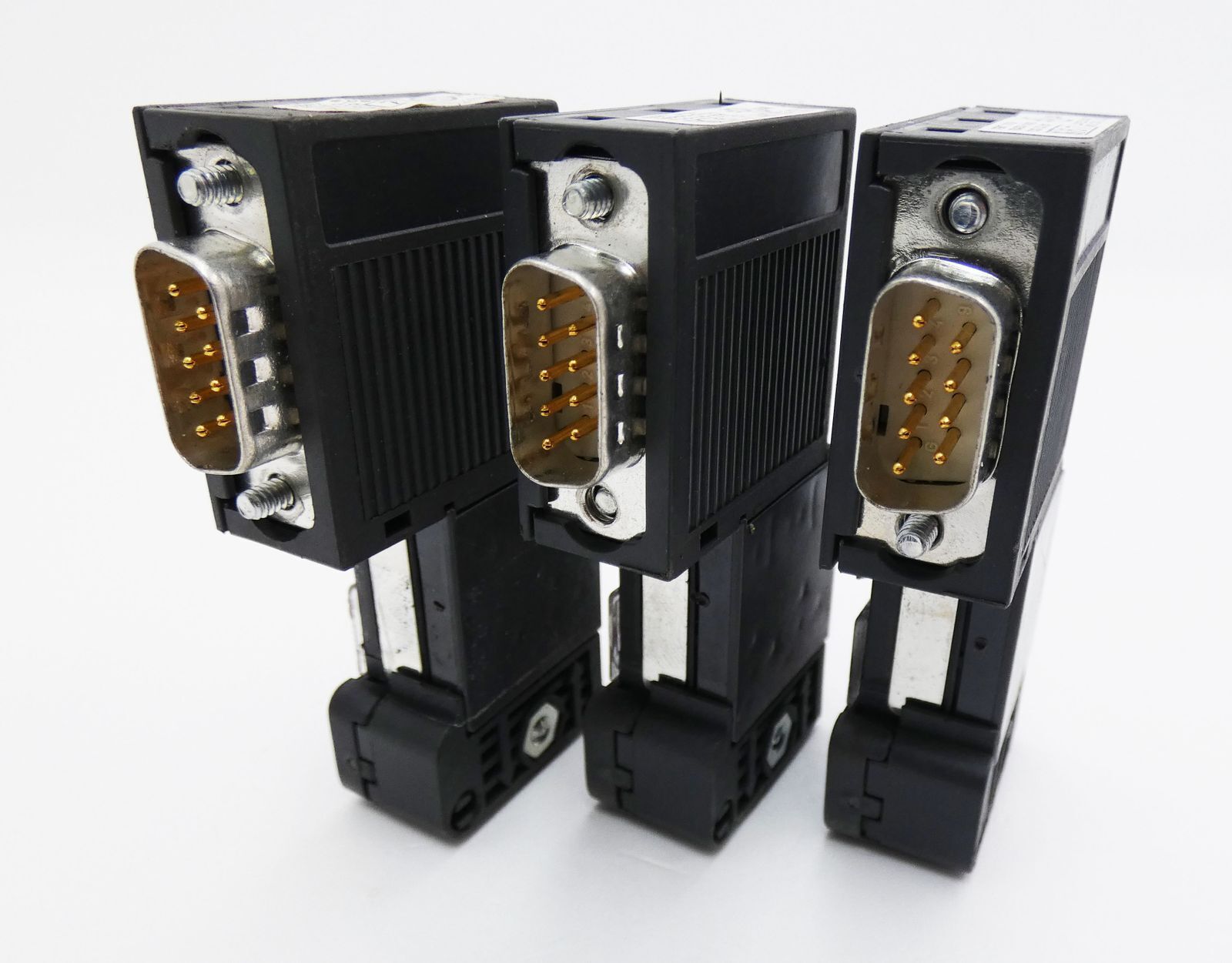 3x Siemens 6ES7 972-0BA50-0XA0 E:05 Profibus Connector -used-