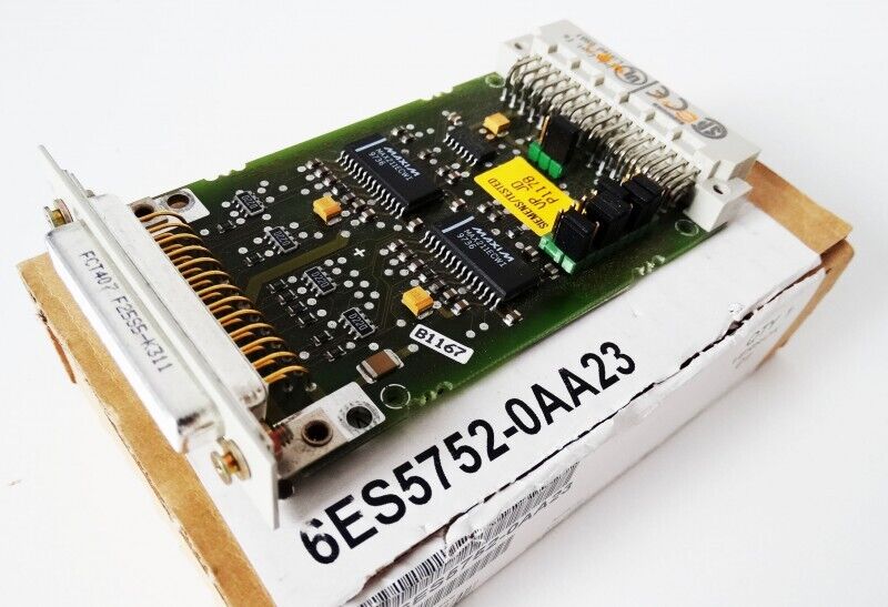 Siemens SIMATIC S5 6ES5752-0AA23 E-Stand: 01 -Unused/Original Packaging-