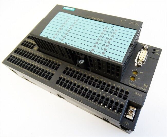 Siemens Simatic S7 6ES7 131-1BL01-0XB0 E:02 + 6ES7 193-1CL10-0XA0 E:01 -used-