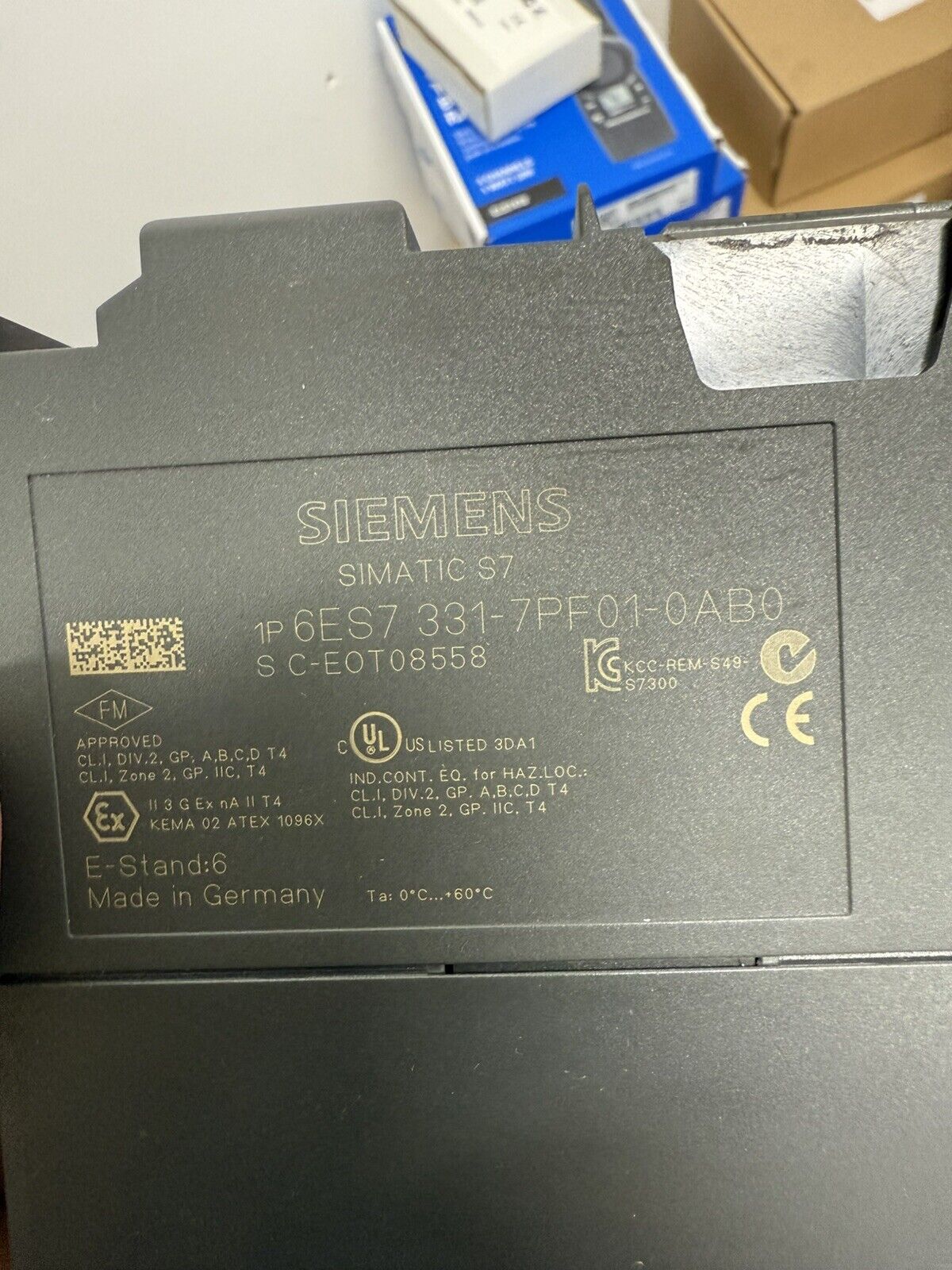 Siemens 6ES7 331-7TF01-0AB0 I/O Module