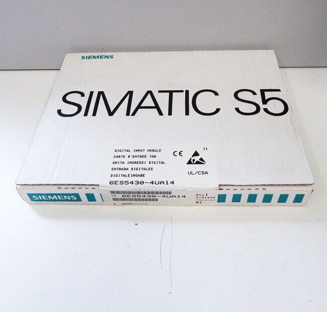Siemens Simatic S5 6ES5 430-4UA14 E-Stand: 01 Digital Input Module -sealed-