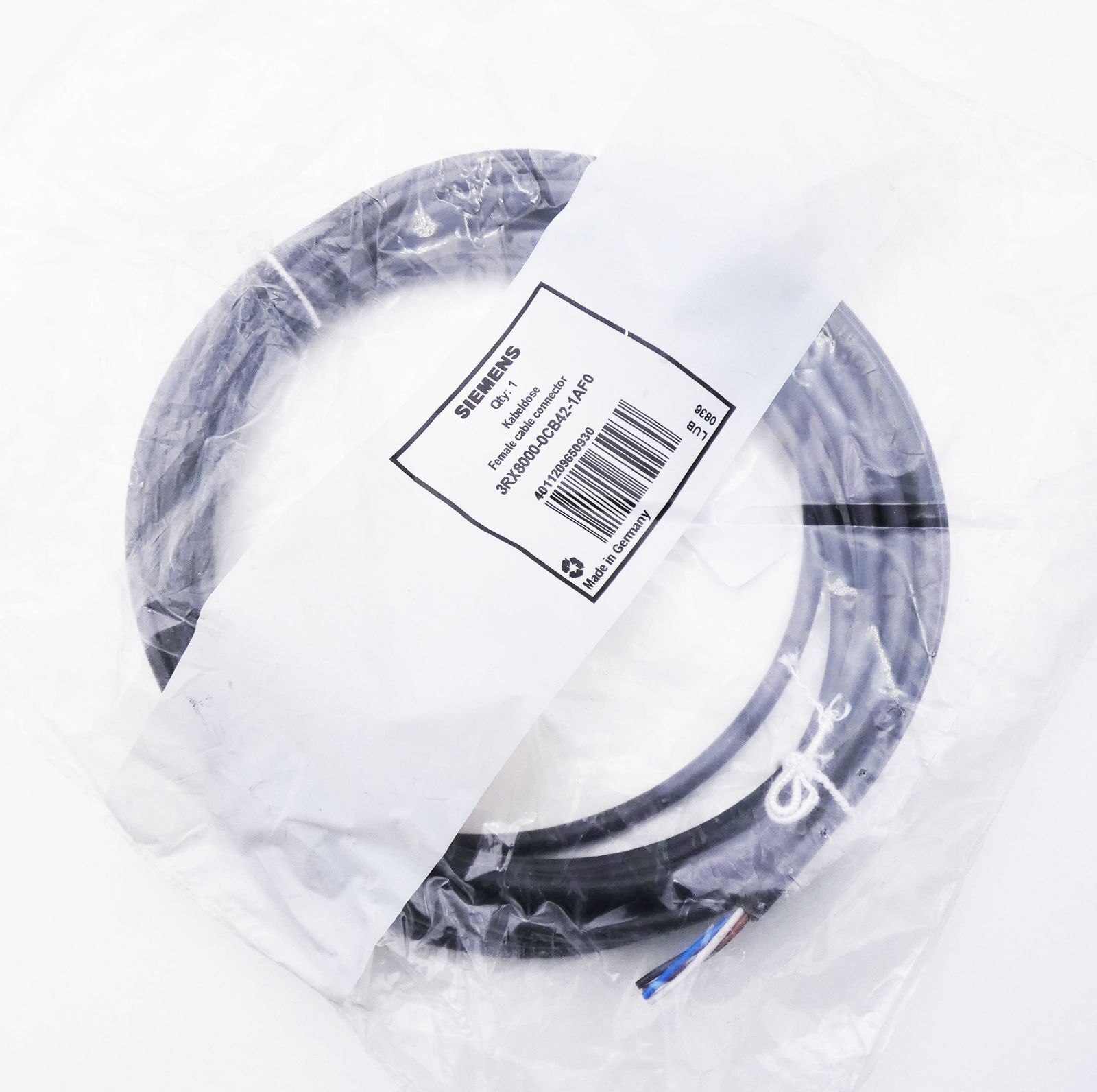 Siemens 3RX8000-0CB42-1AF0 5m cable socket -unused/original packaging-