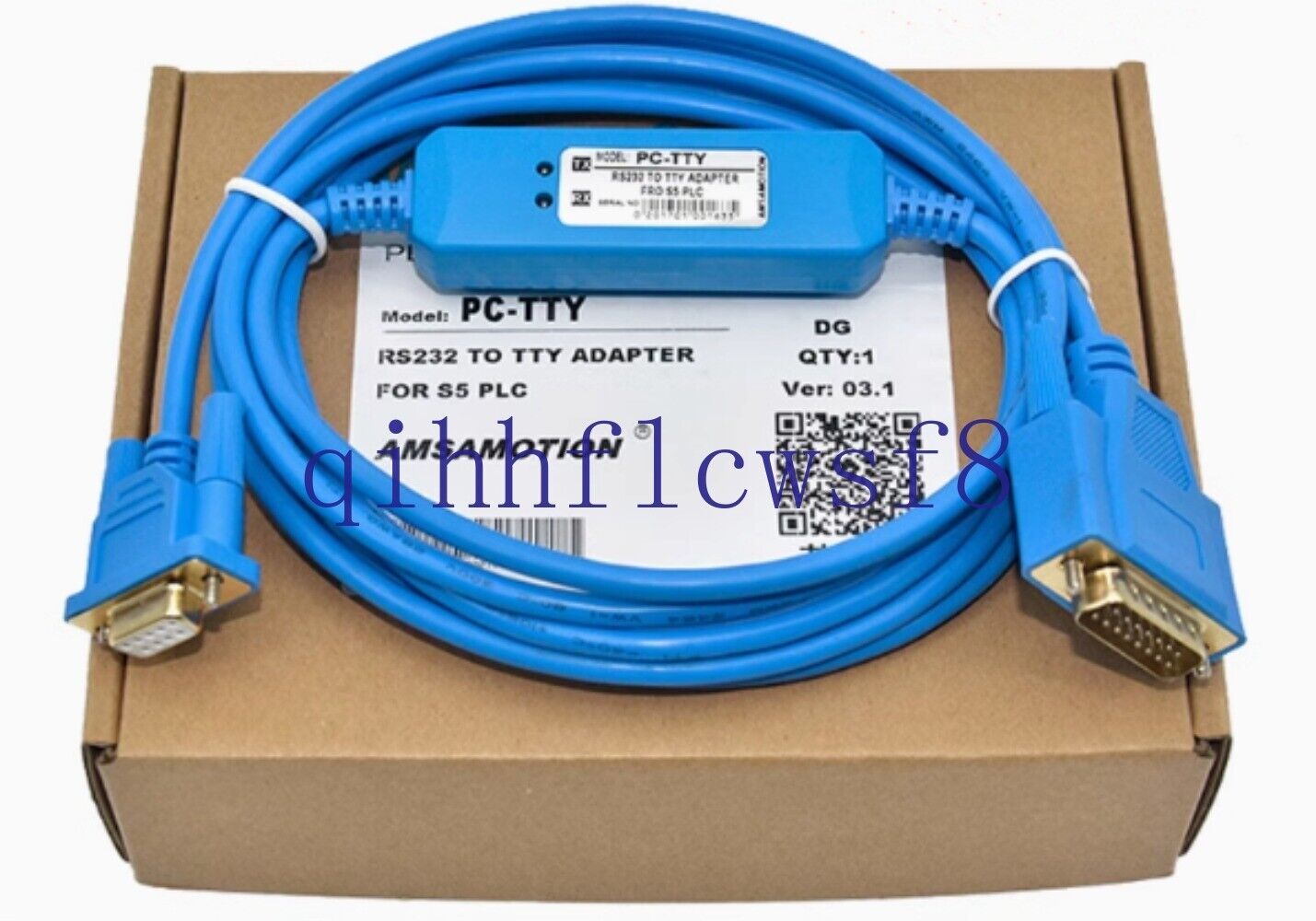 1 PCS NEW For Siemens S5 series PLC programming cable PC-TTY  6ES5734-1BD20