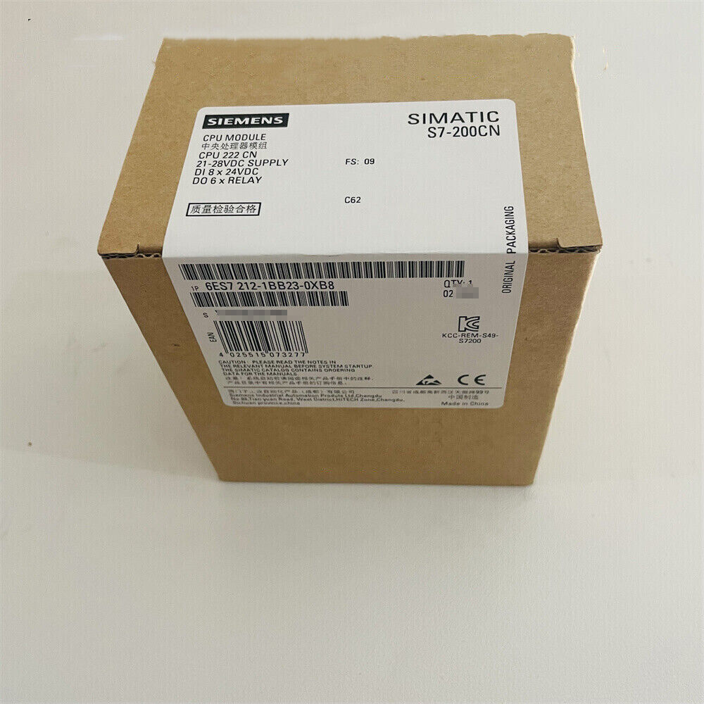 1PCS NEW SIEMENS 6ES7212-1BB23-0XB8 6ES7 212-1BB23-0XB8 Central Processing Unit