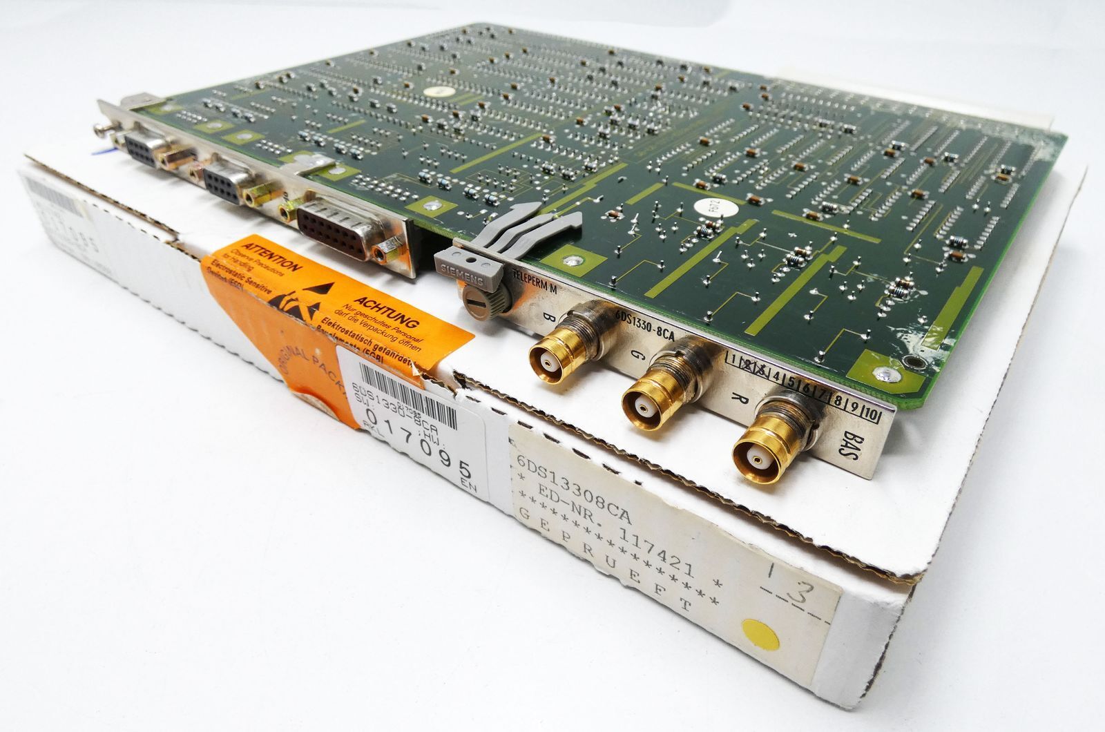 Siemens Teleperm M 6DS1330-8CA E-Stand: 03 Connection Module -Unused/Original Packaging-