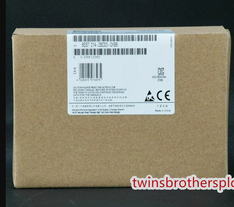 ONE SIEMENS 6ES7 214-2BD23-0XB8 6ES7 214-2BD23-0XB0 ONE PLC MODULE NEW IN BOX