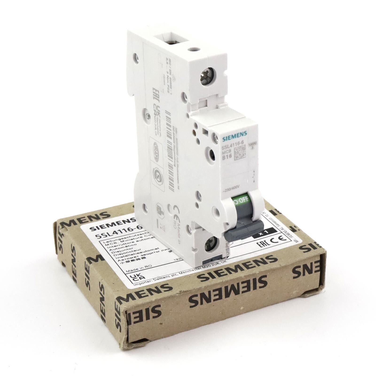 Siemens circuit breaker 5SL4116-6 original packaging