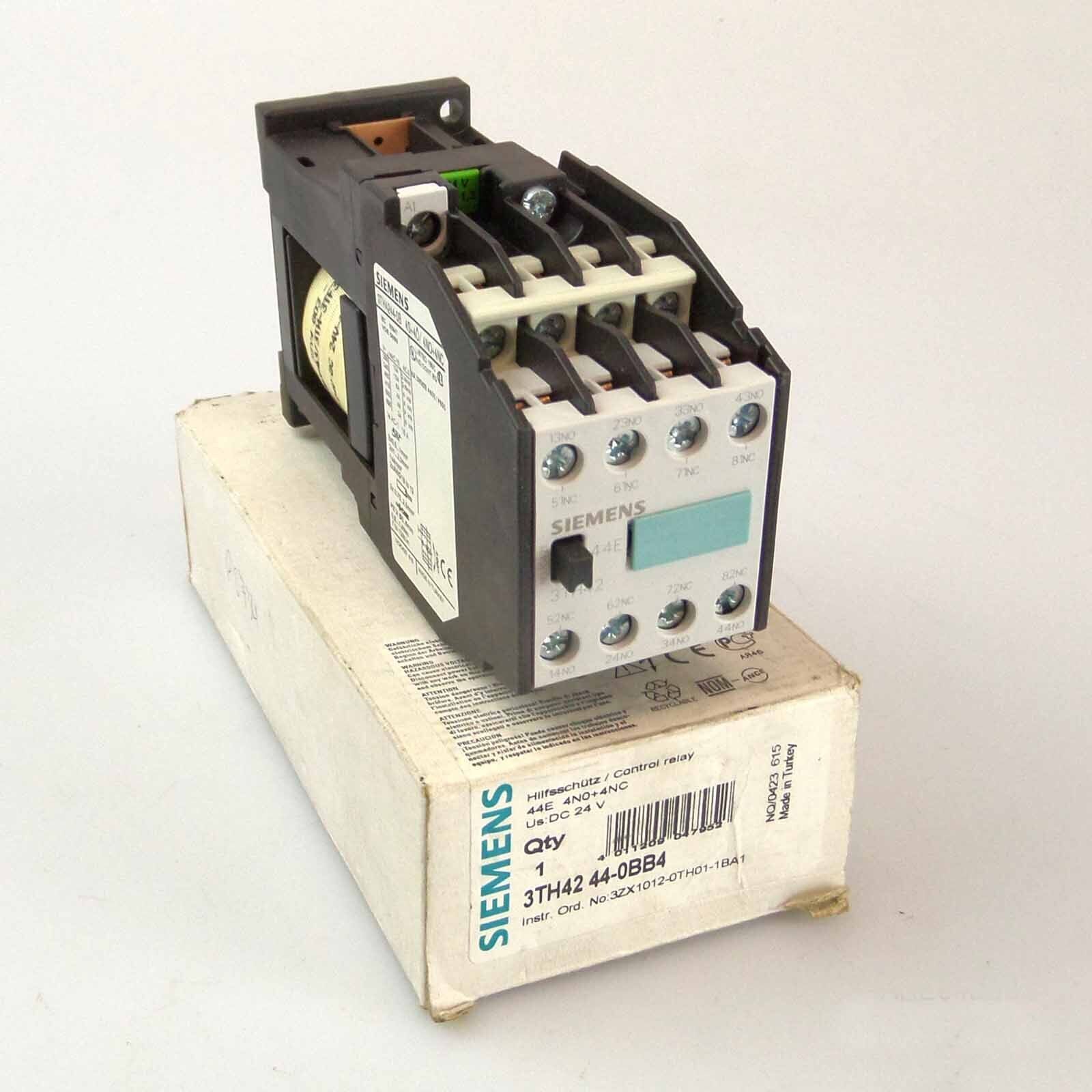 Siemens Auxiliary Contactor 3TH4244-0BB4 Original Packaging