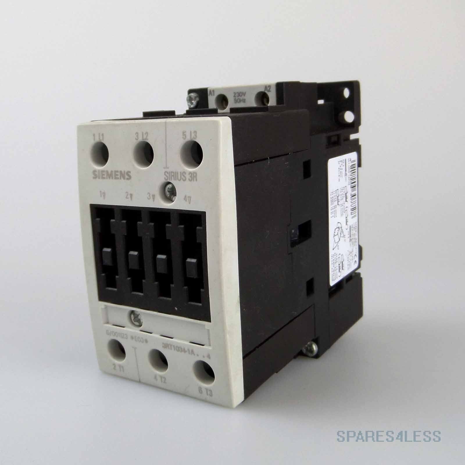 Siemens Contactor 15kW/400V 3RT1034-1AP04 GEB