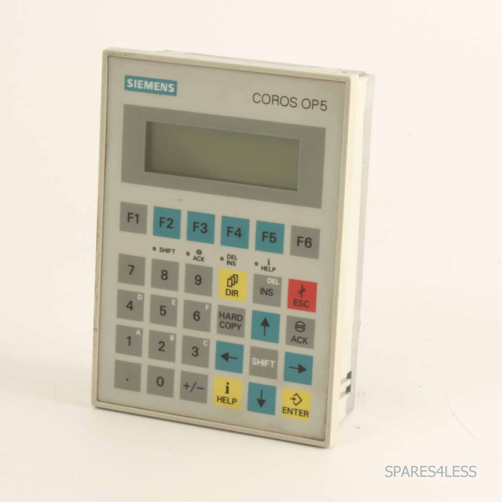 Siemens Simatic Coros OP5 OP5-A1 6AV3505-1FB01 #K2 GEB