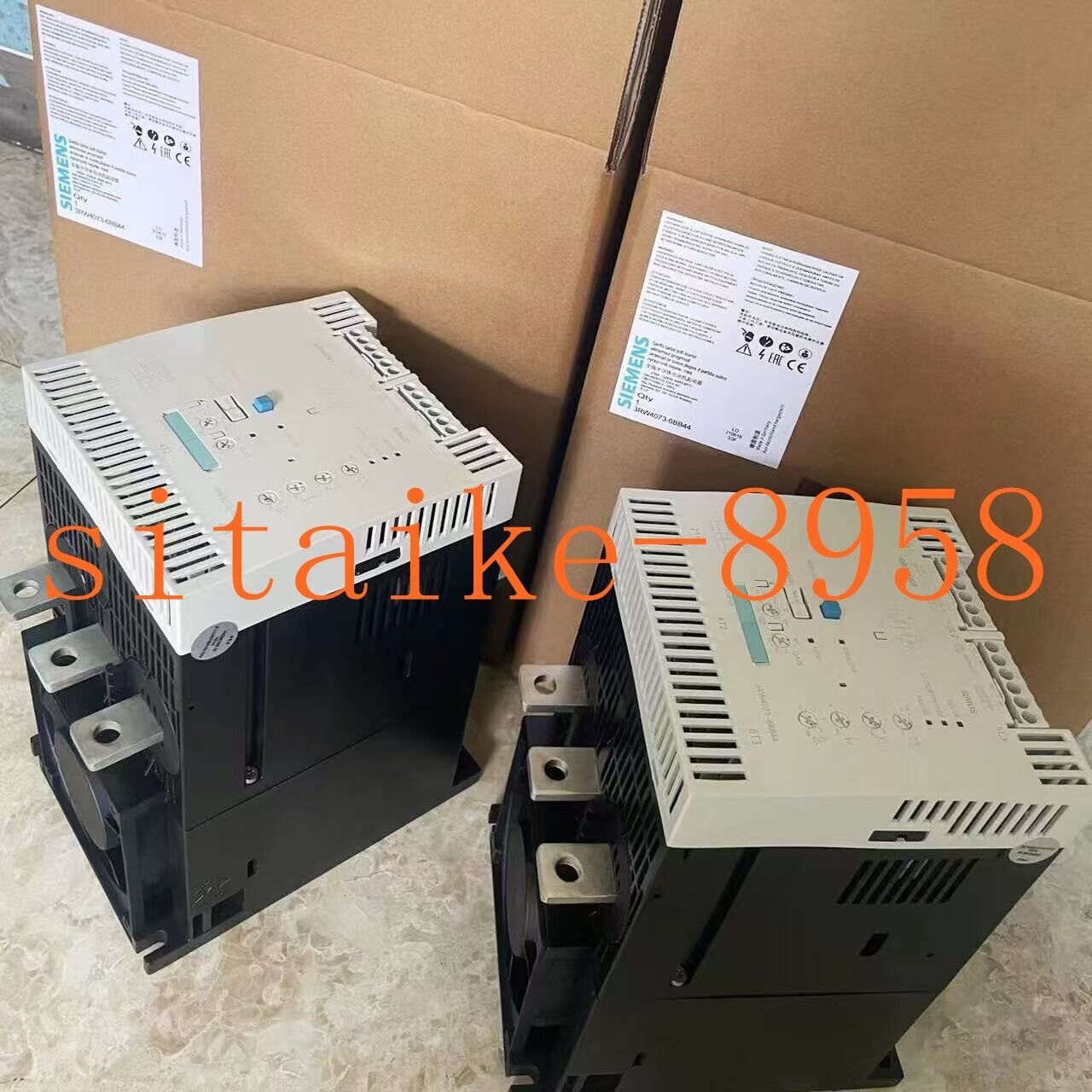 NEW SIEMENS 3RW4073-6BB44 SOFT STARTER