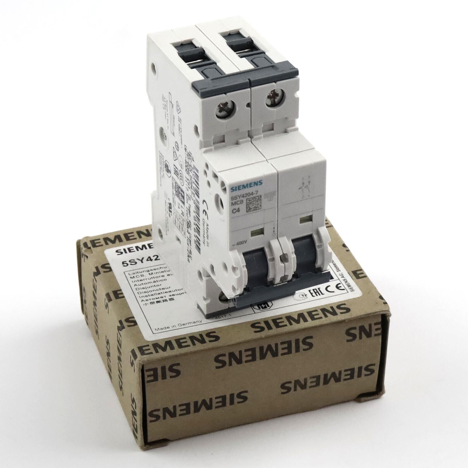 Siemens circuit breaker 5SY4204-7 original packaging