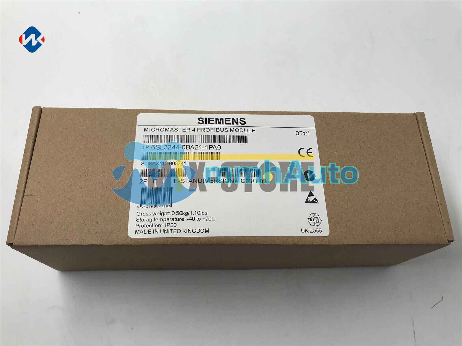 1PCS Unopened Brand New Siemens 6SL3244-0BA21-1PA0 6SL3 244-0BA21-1PA0